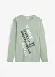 Langarmshirt aus reiner Bio-Baumwolle, bonprix