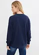 Sweat imprimé oversize en coton mélangé, bonprix