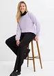 Sweatshirt aus Baumwoll-Mix mit Vokuhila Saum, bonprix