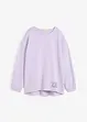 Sweatshirt aus Baumwoll-Mix mit Vokuhila Saum, bonprix