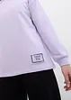 Sweatshirt aus Baumwoll-Mix mit Vokuhila Saum, bonprix