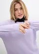 Sweatshirt aus Baumwoll-Mix mit Vokuhila Saum, bonprix