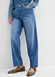 Jean baggy taille mi-haute, toile ultra-douce, bonprix