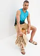 Muskel-Shirt aus reiner Bio-Baumwolle, Slim Fit, bonprix