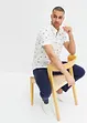 Kurzarmhemd aus reiner Baumwolle, bonprix