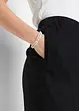 Bermudas aus Leinen-Viskose-Mix, High-Waist, bonprix