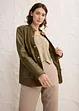 Veste en cuir nappa d’agneau, bonprix