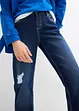 Straight-Jeans, Mid Waist, cropped, bonprix