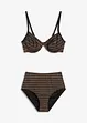 Bikini brillant à armatures (ens. 2 pces), bonprix