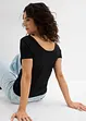 T-shirt à décolleté dos plongeant, bonprix