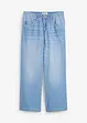 Straight-Jeans Mid Waist, Bequembund Low Stretch cropped, bonprix