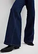 Jean large taille haute, peu extensible, bonprix
