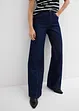 Jean large taille haute, peu extensible, bonprix