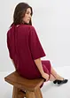 Shirtkleid aus elastischem Bio-Baumwoll-Mix, bonprix