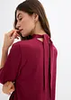 Shirtkleid aus elastischem Bio-Baumwoll-Mix, bonprix