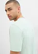 Lot de 2 T-shirts 100% coton, bonprix