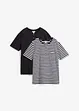 T-shirt col Henley, bonprix