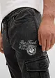 Jean cargo extensible, Regular, fuselé, bonprix