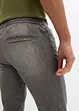 Lot de 2 jeans jogger 3/4 en denim léger, coupe droite regular, bonprix