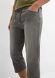 Lot de 2 jeans jogger 3/4 en denim léger, coupe droite regular, bonprix