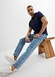 Jean léger, taille extensible, Relaxed, bonprix