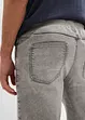 Schlupf Stretch-Jeans-Bermuda, Regular Fit, bonprix