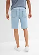 Bermuda en jean à taille élastiquée, Regular, bonprix