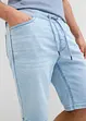 Bermuda en jean à taille élastiquée, Regular, bonprix