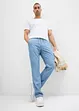 Jean taille extensible léger, Regular, Straight, bonprix