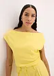 Off-Shoulder-Shirt aus reiner Bio-Baumwolle, bonprix