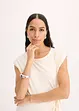 Robe nouée en jersey de coton stretch, bonprix