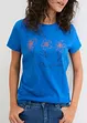 Basic T-Shirt mit Druck (2er Pack), bonprix