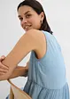 Midikleid aus glattem Lyocell, bonprix