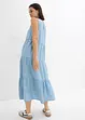 Midikleid aus glattem Lyocell, bonprix