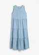 Midikleid aus glattem Lyocell, bonprix