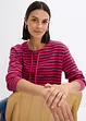 Sweatshirt aus Strukturmaterial, bonprix