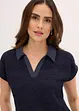 Poloshirt mit Spitze, bonprix