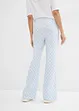 Pantalon ample à carreaux, en viscose fluide, bonprix