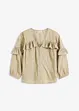leichte Bluse mit Volants, bonprix