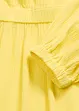 Carmen-Kleid aus strukturierter Viskose, bonprix