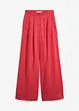 Pantalon à pinces en Lyocell fluide, bonprix