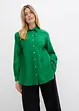 Weite Longbluse aus reiner Baumwolle, bonprix