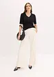 Pantalon large en matière extensible, bonprix