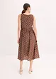 Robe midi avec lien à nouer, bonprix