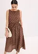 Robe midi avec lien à nouer, bonprix
