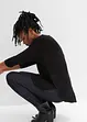 Pull en fine maille manches 3/4, bonprix