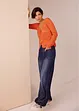 Wide-Leg-Hose aus fließendem Lyocell, bonprix