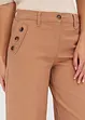 Twillhose mit dekorativen Knöpfen, bonprix