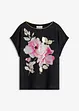 Shirt mit Webeinsatz, bonprix