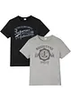 T-Shirt (2er Pack), bonprix